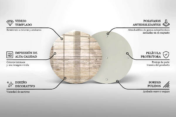 Grabkerzen Unterlage Holzbretter
