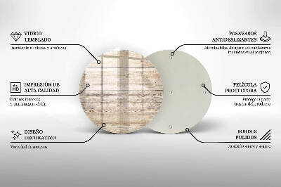 Grabkerzen Unterlage Holzbretter