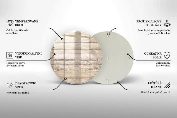 Grabkerzen Unterlage Holzbretter