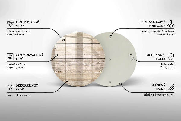 Grabkerzen Unterlage Holzbretter