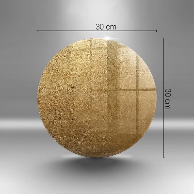 Grabkerzen Unterlage Goldfarbener Texturhintergrund