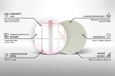 Unterlage für Kerzen Hintergrund mit zarten Rosen