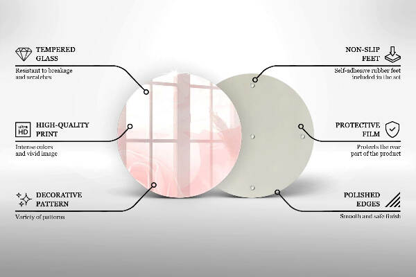 Grabkerzen Unterlage Hintergrund mit pastellfarbenen Rosen