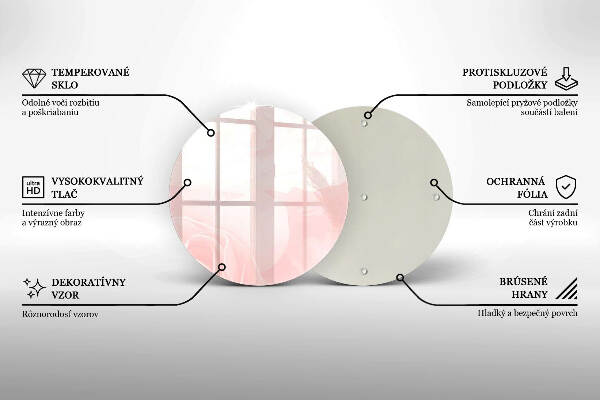 Grabkerzen Unterlage Hintergrund mit pastellfarbenen Rosen