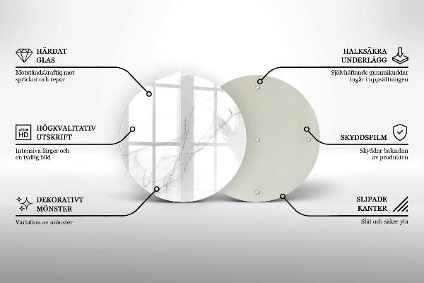 Unterlage für Kerzen Marmorstein-Hintergrund