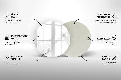 Unterlage für Kerzen Marmorstein-Hintergrund