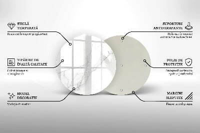 Unterlage für Kerzen Marmorstein-Hintergrund