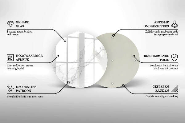 Unterlage für Kerzen Marmorstein-Hintergrund