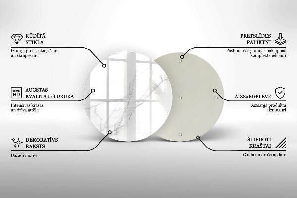 Unterlage für Kerzen Marmorstein-Hintergrund