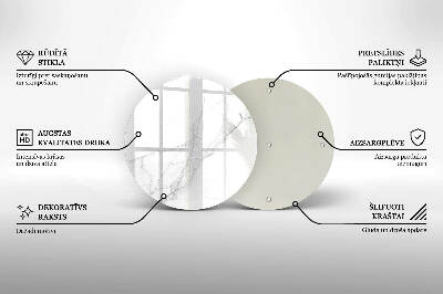 Unterlage für Kerzen Marmorstein-Hintergrund