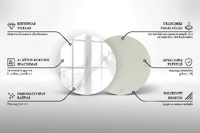 Unterlage für Kerzen Marmorstein-Hintergrund