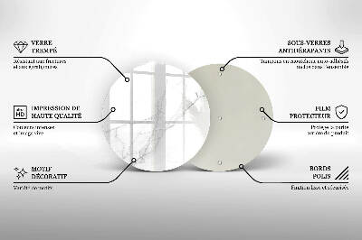 Unterlage für Kerzen Marmorstein-Hintergrund
