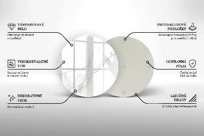 Unterlage für Kerzen Marmorstein-Hintergrund
