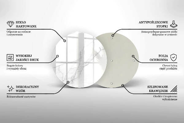 Unterlage für Kerzen Marmorstein-Hintergrund