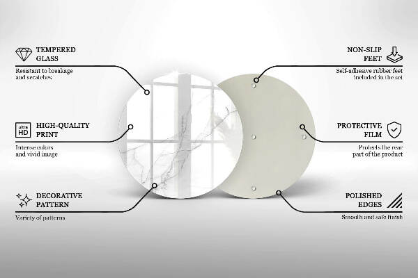 Unterlage für Kerzen Marmorstein-Hintergrund