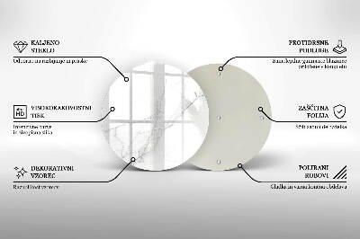 Unterlage für Kerzen Marmorstein-Hintergrund