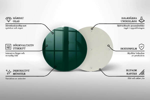 Grabkerzen Unterlage Grüne Farbe