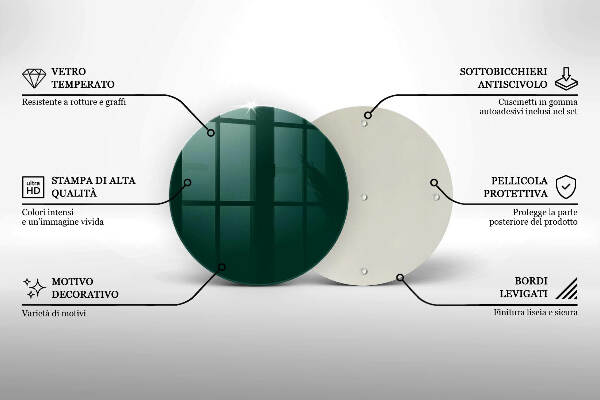 Grabkerzen Unterlage Grüne Farbe