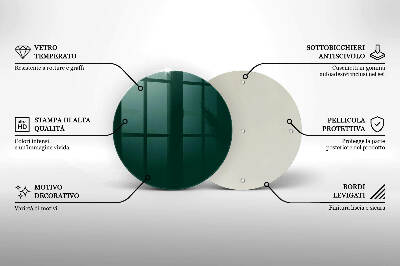 Grabkerzen Unterlage Grüne Farbe