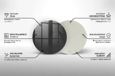 Unterlage für Kerzen Grau