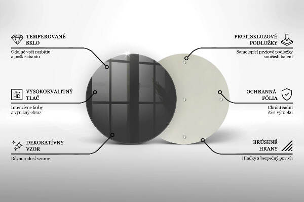 Unterlage für Kerzen Grau