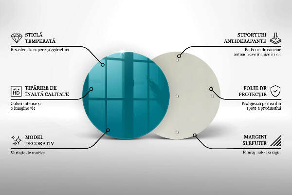 Grabkerzen Unterlage Türkisfarben