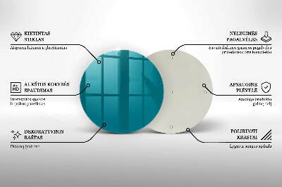 Grabkerzen Unterlage Türkisfarben