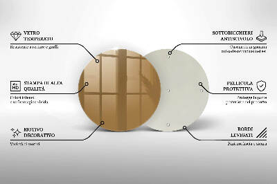 Grabkerzen Unterlage Beige