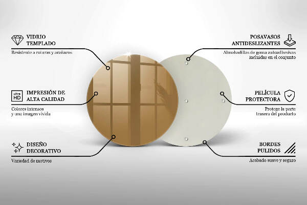 Grabkerzen Unterlage Beige