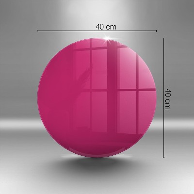 Unterlage für Kerzen Rosa Farbe