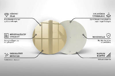 Grabkerzen Unterlage Beige