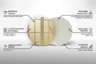 Grabkerzen Unterlage Beige