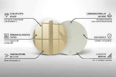 Grabkerzen Unterlage Beige