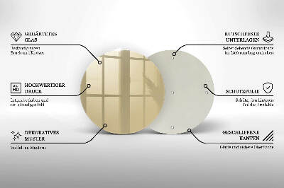 Grabkerzen Unterlage Beige