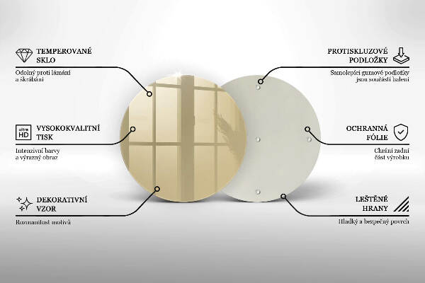 Grabkerzen Unterlage Beige