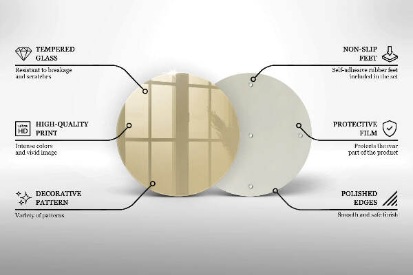 Grabkerzen Unterlage Beige