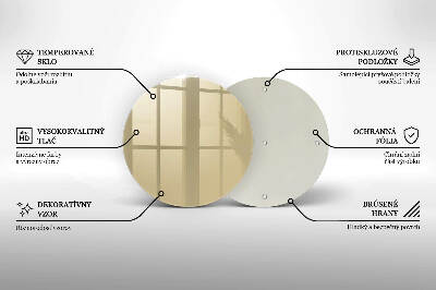 Grabkerzen Unterlage Beige