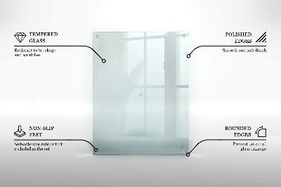 Untersetzer für Grabkerze rechteckige transparente