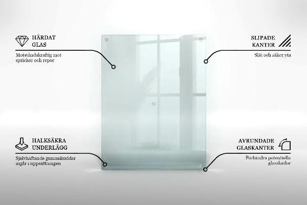Untersetzer für Grabkerze rechteckige transparente