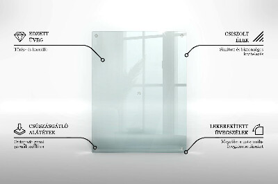 Untersetzer für Grabkerze rechteckige transparente