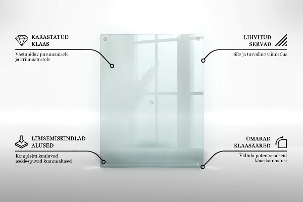 Untersetzer für Grabkerze rechteckige transparente