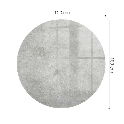 Glastischplatte Betonstruktur mit Kratzern