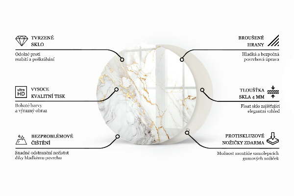 Runde tischplatte Naturholz mit Harz