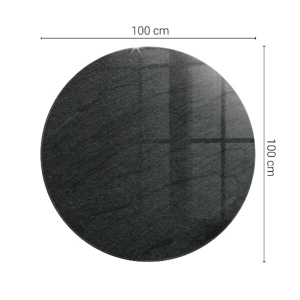 Glastischplatte Natürliche Steinstruktur