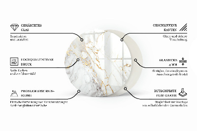 Runde tischplatte Natürliche Holzmaserung