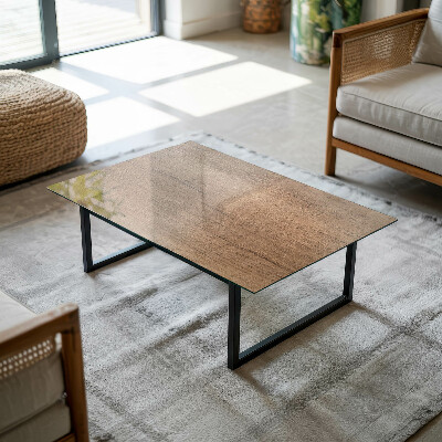 Glas für tischplatte Der Charme von Naturholz