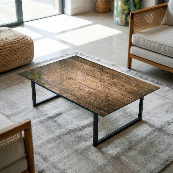 Rechteckige tischplatte Ökologische Holzstruktur