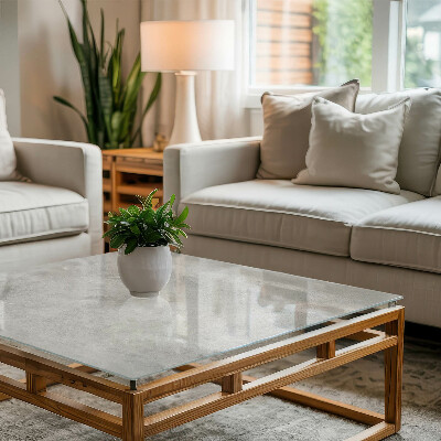 Rechteckige tischplatte Kratzer auf der Betonoberfläche