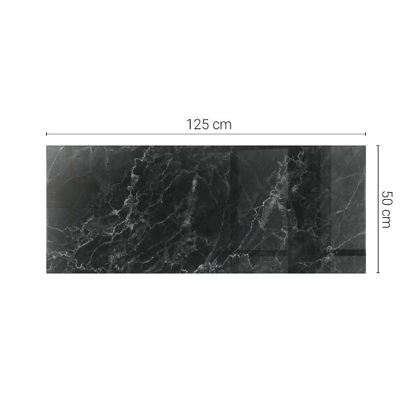 Glas für tischplatte Marmor mit feinen Adern