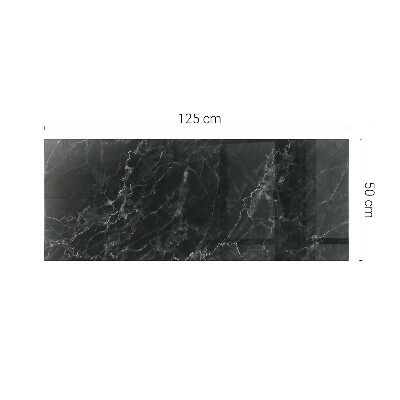 Glas für tischplatte Marmor mit feinen Adern